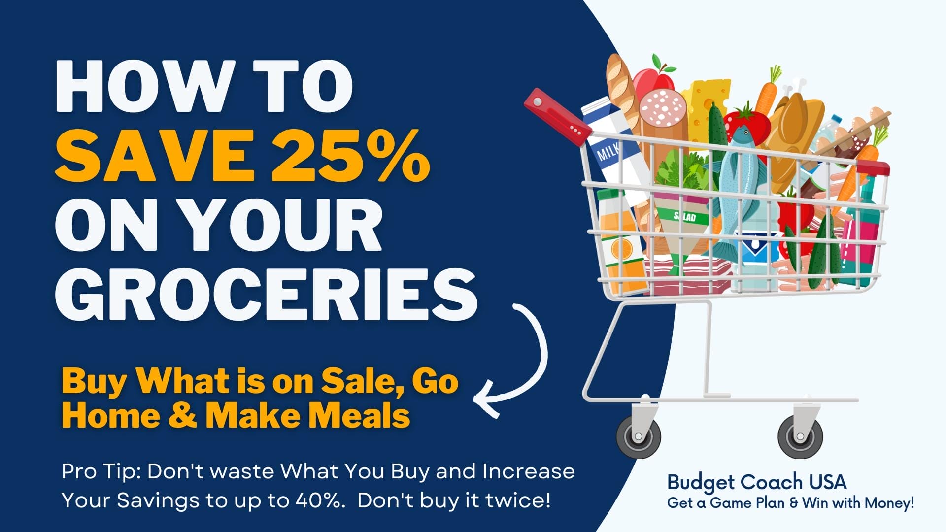 How to Save 25% on your Groceries.